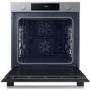 Refurbished Samsung Series 4 NV7B4430ZAS Dual Cook 60cm Single Built In Electric Oven Stainless Steel