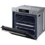 Refurbished Samsung Series 4 NV7B4430ZAS Dual Cook 60cm Single Built In Electric Oven Stainless Steel