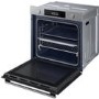 Refurbished Samsung Series 4 NV7B4430ZAS Dual Cook 60cm Single Built In Electric Oven Stainless Steel