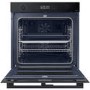 Refurbished Samsung Serie 4 NV7B45305AK 60cm Single Built In Electric Oven Black