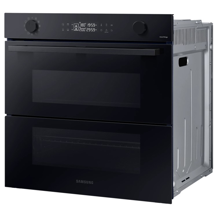 Refurbished Samsung Serie 4 NV7B45305AK 60cm Single Built In Electric Oven Black