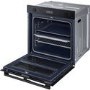 Refurbished Samsung Serie 4 NV7B45305AK 60cm Single Built In Electric Oven Black