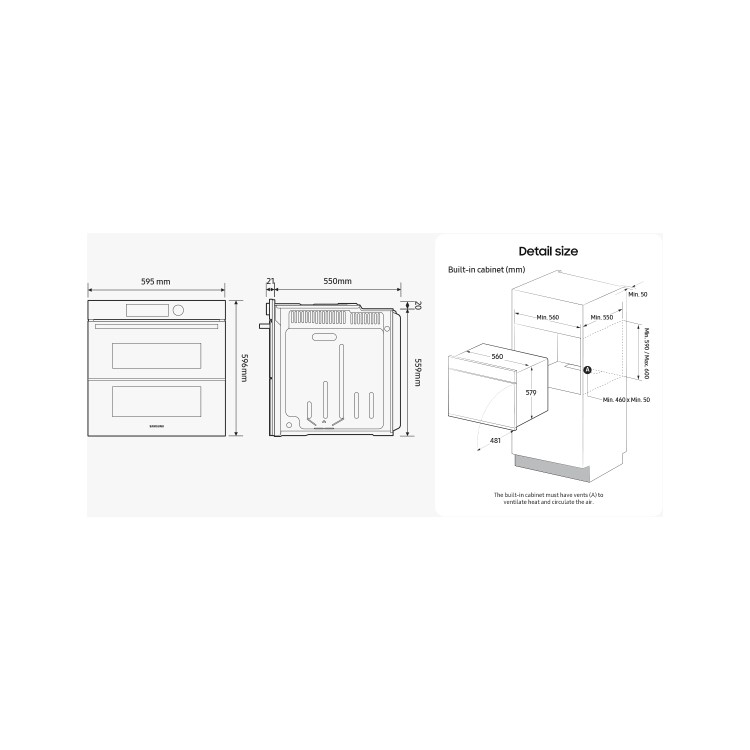Samsung Dual Cook Flex Electric Self Cleaning Oven - Stainless Steel