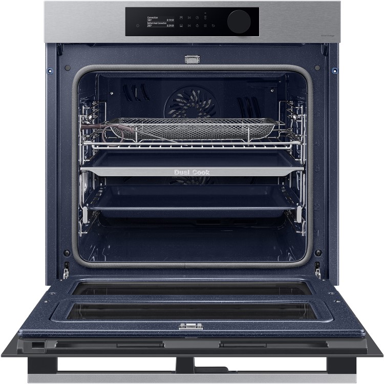 Samsung Dual Cook Flex Electric Self Cleaning Oven - Stainless Steel