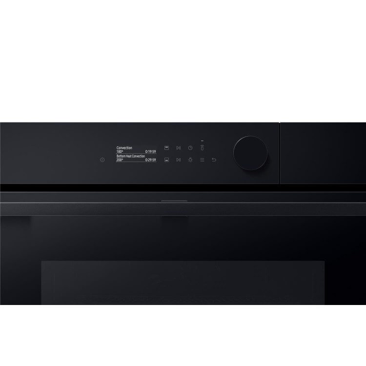 Samsung 60CM DUAL COOK FLEX OVEN IN BLACK GLASS FINISH KNOB