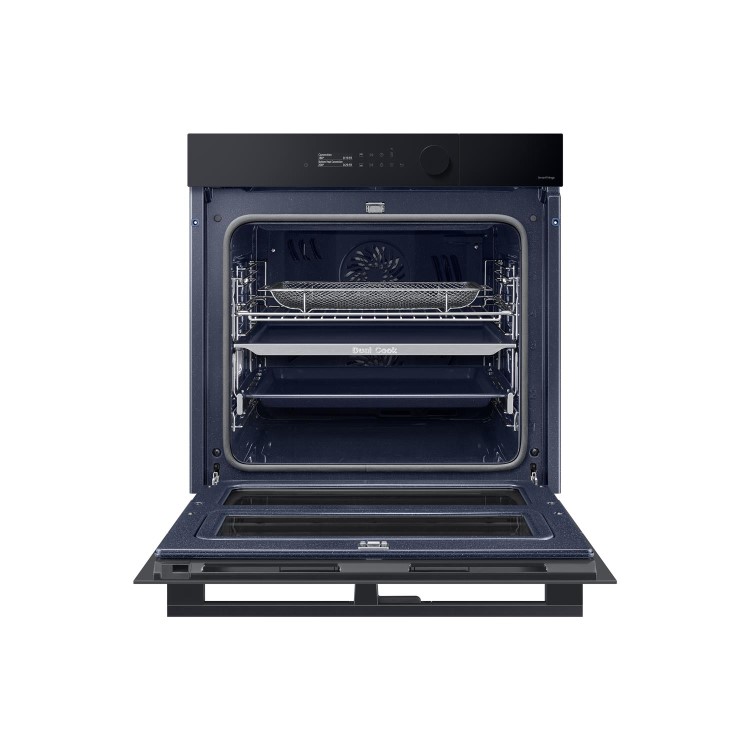Samsung 60CM DUAL COOK FLEX OVEN IN BLACK GLASS FINISH KNOB