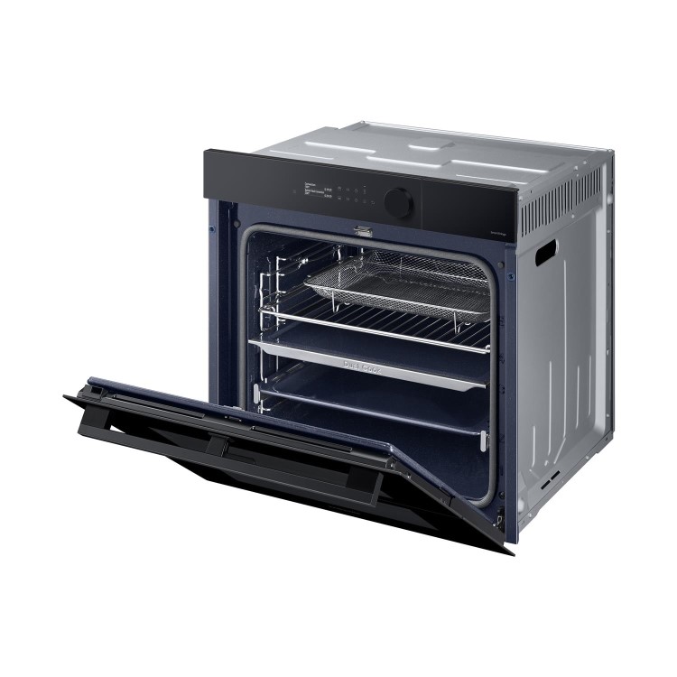 Samsung 60CM DUAL COOK FLEX OVEN IN BLACK GLASS FINISH KNOB