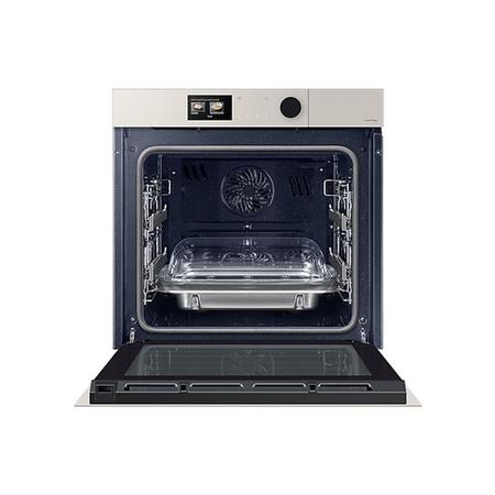 Samsung Series 7 Dual Cook Multifunction Oven with AI - Satin Beige