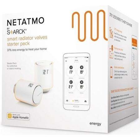 Netatmo Intelligent Radiator Valve Starter Pack - 2 Pack