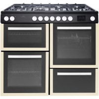 Refurbished New World NW100RCCR 100cm Dual Fuel Range Cooker Cream