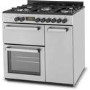 Refurbished New World NW90DF3ST 90cm Triple Cavity Dual Fuel Range Cooker Stainless Steel