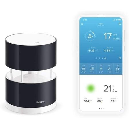 Netatmo Wireless Wind Gauge Anemometer - compatible with iOS & Android
