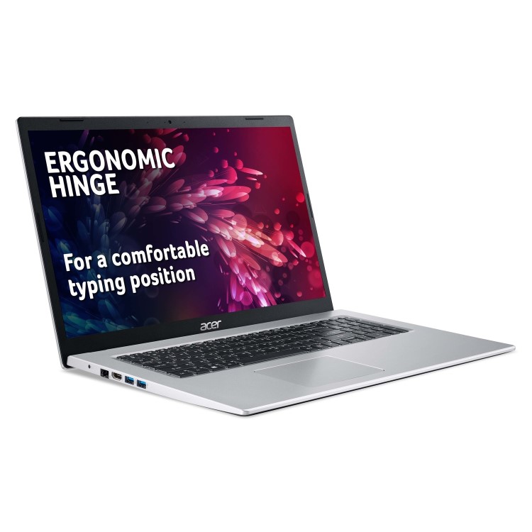 Acer Aspire 3 Pentium N6000 4GB 256GB SSD 17.3 Inch Windows 11 Laptop - Silver 