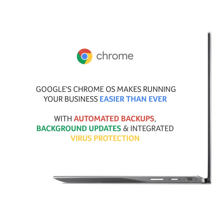 Acer Spin 513 R841T Qualcomm Snapdragon 7c Kryo 468 4GB 64GB eMMC 13.3 Inch FHD Touchscreen Convertible Chromebook