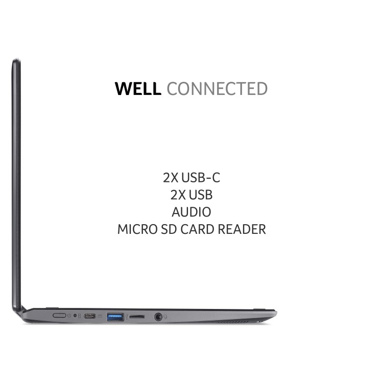 Acer Spin 511 R752TN-C32N Celeron 4GB 32GB eMMC 11.6 Inch Touchscreen 2 in 1 Chromebook