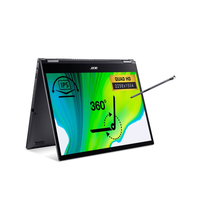 Acer Spin 5 SP513-54N Core i5-1035G4 8GB 512GB SSD 13.5 Inch Touchscreen Windows 10 2-in-1 Convertible Laptop