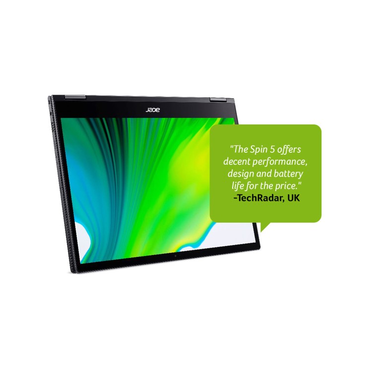 Acer Spin 5 SP513-54N Core i5-1035G4 8GB 512GB SSD 13.5 Inch Touchscreen Windows 10 2-in-1 Convertible Laptop