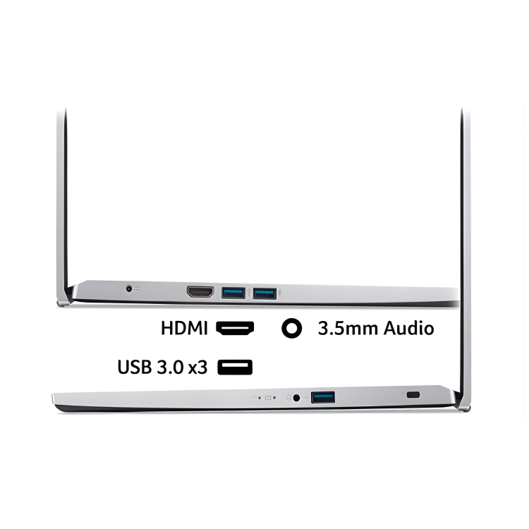 Refurbished Acer Aspire 3 A315-59 Core i7-1255U 16GB RAM 512GB SSD 15.6 Inch Windows 11 Laptop