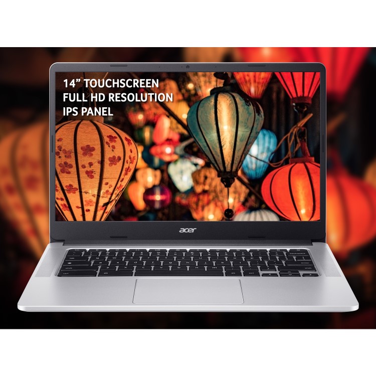 Acer 314 CB314-3HT-P36P Intel Pentium N5030 8GB RAM 128GB SSD 14 Inch Touchscreen Chromebook