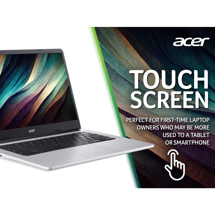 Acer 314 CB314-3HT-P36P Intel Pentium N5030 8GB RAM 128GB SSD 14 Inch Touchscreen Chromebook