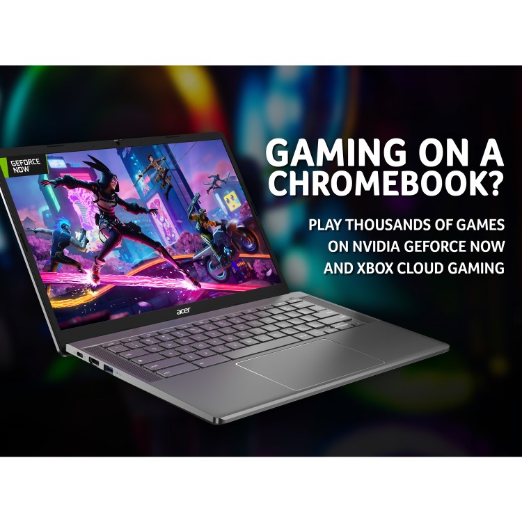Acer 514 CB514-3H AMD Ryzen 5 7520C 8GB RAM 256GB SSD 14 Inch Chromebook Plus