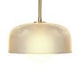 Gold Glass Dome Pendant Ceiling Light - Tivoli