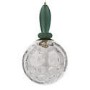 Green Globe Pendant Ceiling Light with Dimpled Glass Effect - Vercelli