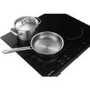 Refurbished Samsung NZ64N9777BK 60cm Four Zone Induction Hob with Virtual Flame and Flex Zone Plus