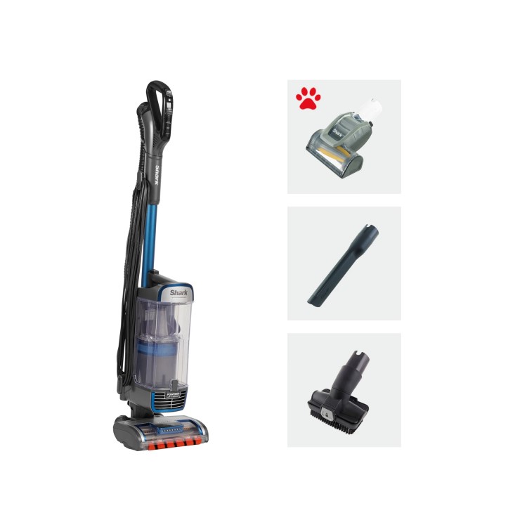Shark Anti Hair Wrap DuoClean Lift-Away TruePet Upright Vacuum Cleaner - Blue