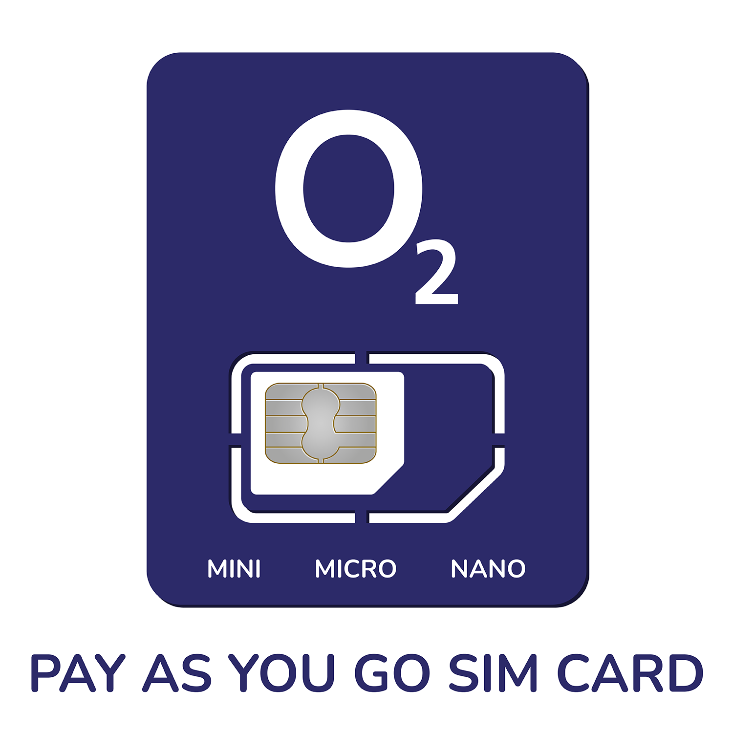 O2 Pay As You Go Sim Card Trio - Page 1 - - BuyItDirect.ie
