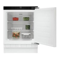 AEG 3000 Series 101 Litre 82cm Integrated Under Counter Freezer with Fixed Door Hinge