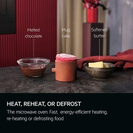 AEG 6000 Series Built-In Microwave with Grill - Black