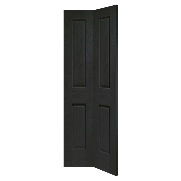Internal Oak Victorian 4 Panel Bi-Fold Door - Unfinished, 1981 x 686 x 35 mm