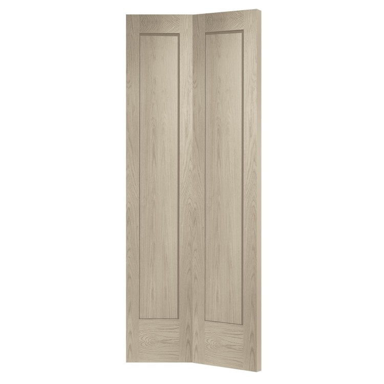Internal Oak Pattern 10 Bi-Fold - Unfinished, 1981 x 686 x 35 mm