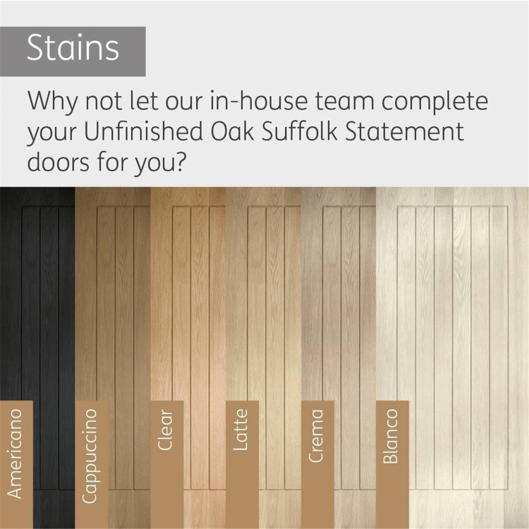 Internal Oak Bi-Fold Cottage Door - Unfinished - 1981 x 762 x 35mm - Suffolk Premium - XL Joinery