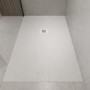 1200x800mm Rectangular Shower Tray – Slimline 27mm – Stone Resin – Anti-Slip – White – Sileti