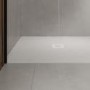 1200x800mm Rectangular Shower Tray – Slimline 27mm – Stone Resin – Anti-Slip – White – Sileti