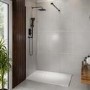 1200x900mm Rectangular Shower Tray – Slimline 27mm – Stone Resin – Anti-Slip – White – Sileti