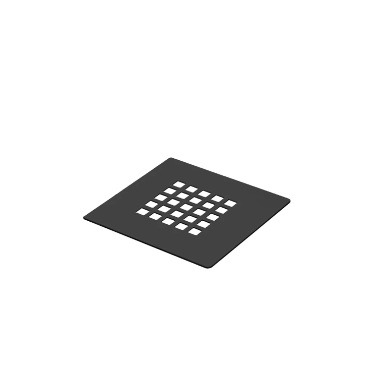 GRADE A1 - 1400 x 800mm Black Slate Effect Shower Tray with Grate - Sileti