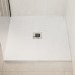 800x800mm Square Shower Tray – Low Profile 27mm – Stone Resin – White – Pearl