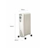 Dimplex OFRC 2kW Portable Oil Free Column Radiator with 2 Heat Settings and adjustable thermostat