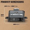 Ninja Woodfire Electric BBQ Grill &amp; Smoker