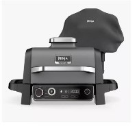 Ninja OG701UK Woodfire Electric BBQ Grill - With Cover Included