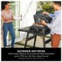 Ninja Woodfire Pro Connect XL Electric BBQ Grill & Smoker with Stand - OG901UK