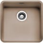 Reginox OHIO40X40CS Regi Color Ohio 1.0 Bowl Sand Stainless Steel Kitchen Sink