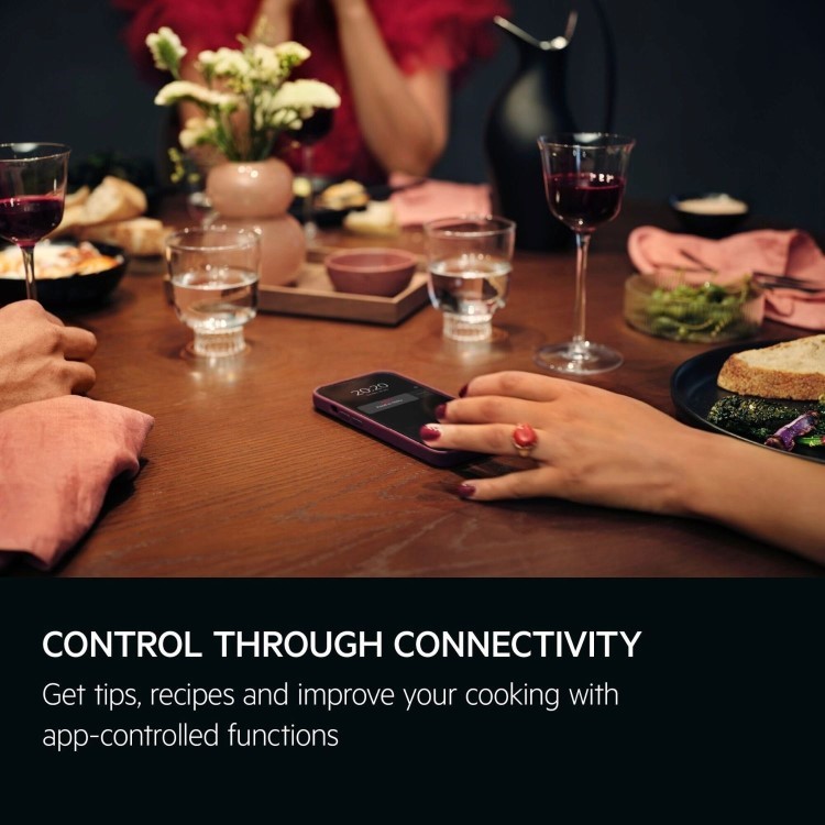 App controlled smart oven.