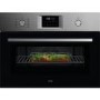 AEG 6000 Series Built-In Combination Microwave Oven - Black