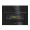 OK6NK40PK AEG 6000 Series CombiQuick Built-In Combination Microwave Oven - Black