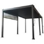 Outdoor Living Heavy Duty Aluminium Hot Tub Pergola with Louvred Roof - 6 x 3m