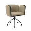Mink Fabric Swivel Office Chair - Orlaa